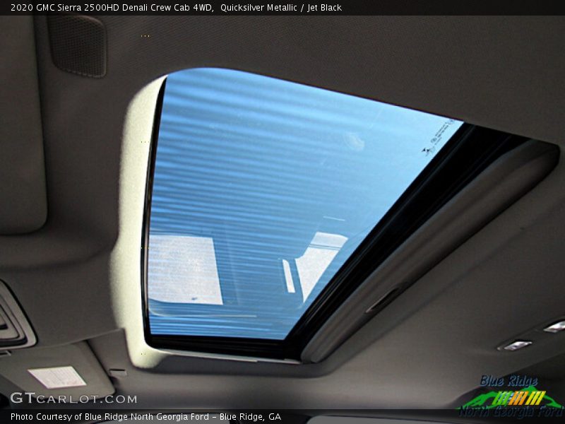 Quicksilver Metallic / Jet Black 2020 GMC Sierra 2500HD Denali Crew Cab 4WD
