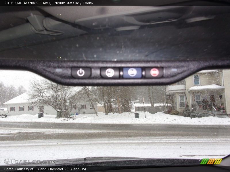 Iridium Metallic / Ebony 2016 GMC Acadia SLE AWD