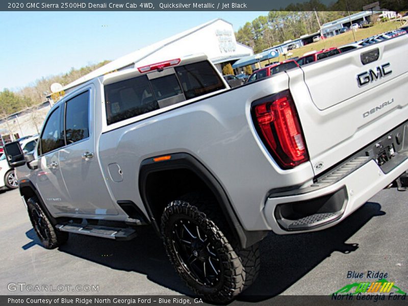 Quicksilver Metallic / Jet Black 2020 GMC Sierra 2500HD Denali Crew Cab 4WD