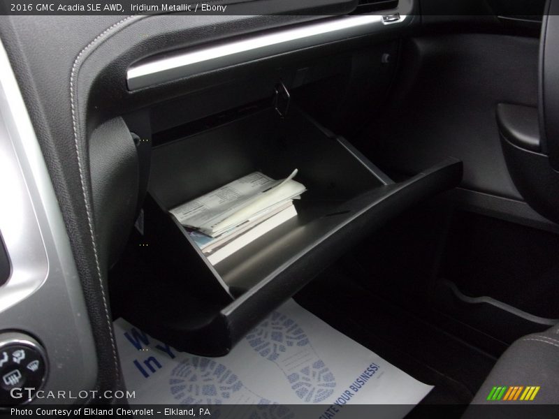 Iridium Metallic / Ebony 2016 GMC Acadia SLE AWD