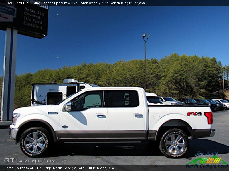 Star White / King Ranch Kingsville/Java 2020 Ford F150 King Ranch SuperCrew 4x4