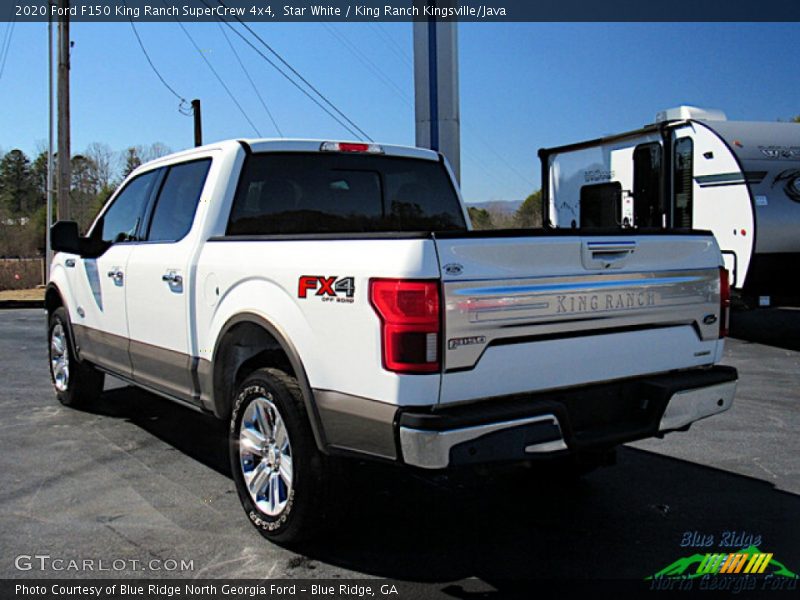 Star White / King Ranch Kingsville/Java 2020 Ford F150 King Ranch SuperCrew 4x4