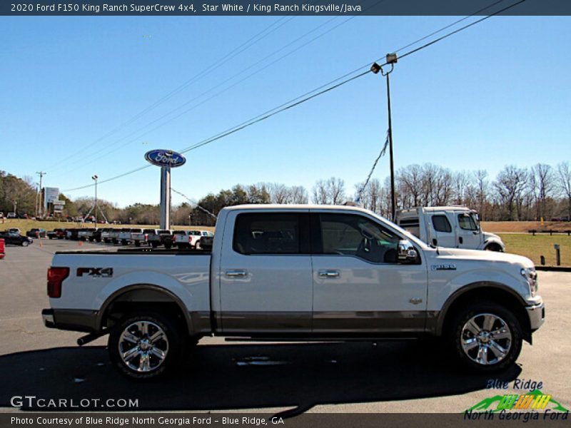 Star White / King Ranch Kingsville/Java 2020 Ford F150 King Ranch SuperCrew 4x4