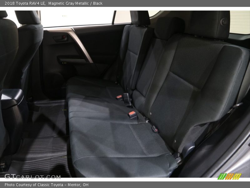 Magnetic Gray Metallic / Black 2018 Toyota RAV4 LE