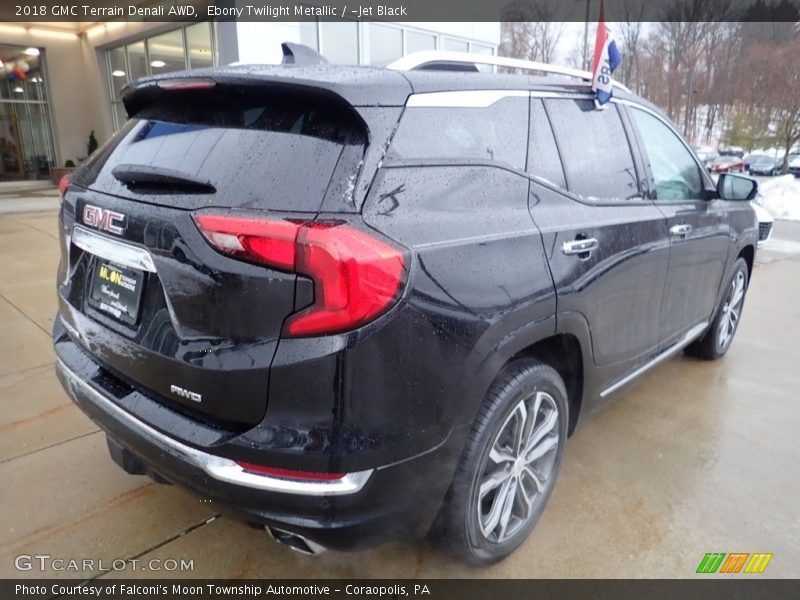 Ebony Twilight Metallic / ­Jet Black 2018 GMC Terrain Denali AWD