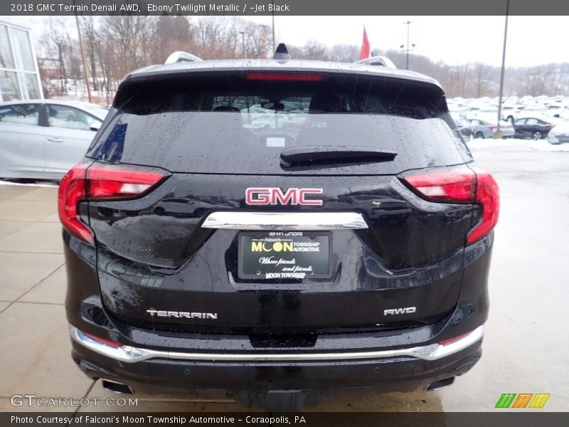 Ebony Twilight Metallic / ­Jet Black 2018 GMC Terrain Denali AWD