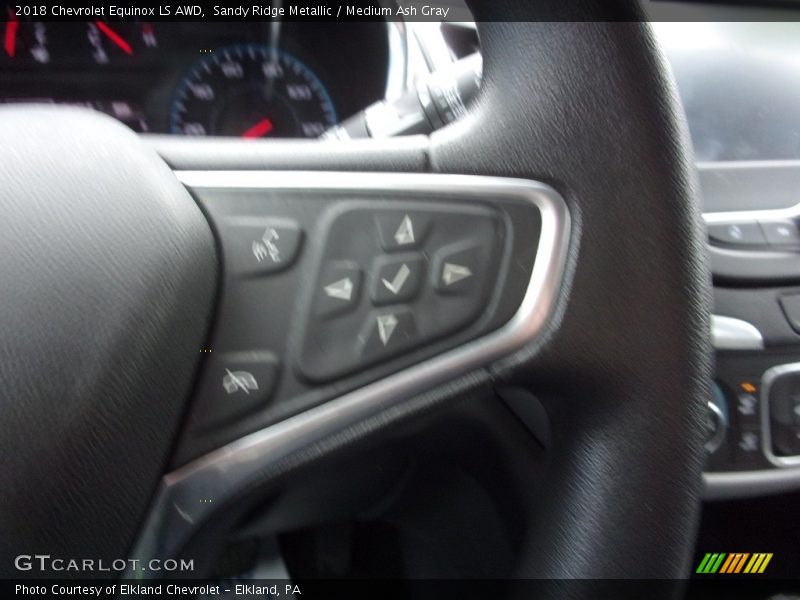 Sandy Ridge Metallic / Medium Ash Gray 2018 Chevrolet Equinox LS AWD