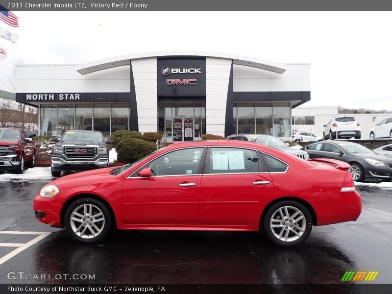 Victory Red / Ebony 2013 Chevrolet Impala LTZ