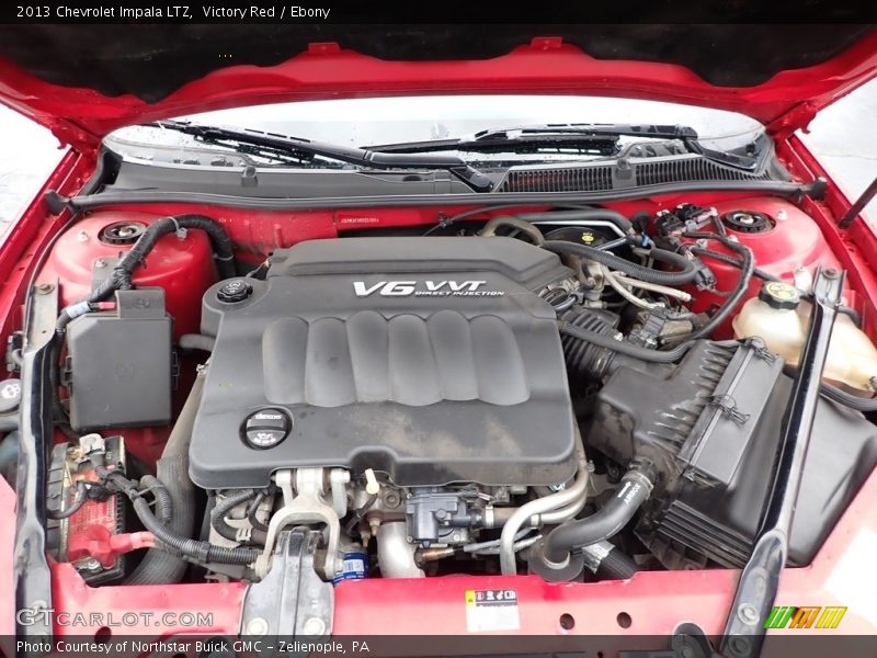 Victory Red / Ebony 2013 Chevrolet Impala LTZ