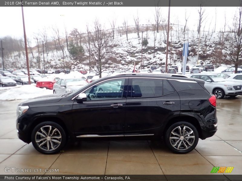 Ebony Twilight Metallic / ­Jet Black 2018 GMC Terrain Denali AWD