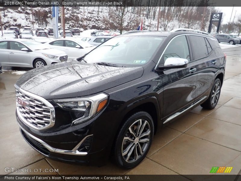 Ebony Twilight Metallic / ­Jet Black 2018 GMC Terrain Denali AWD