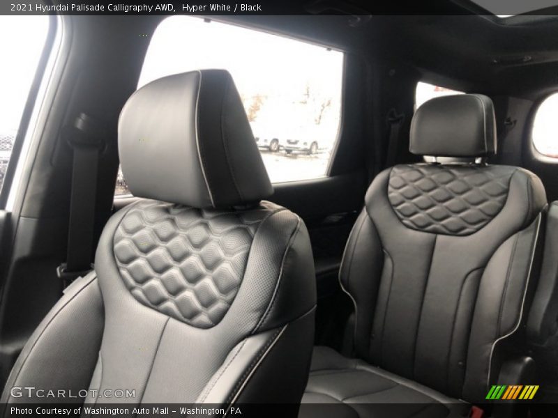 Hyper White / Black 2021 Hyundai Palisade Calligraphy AWD