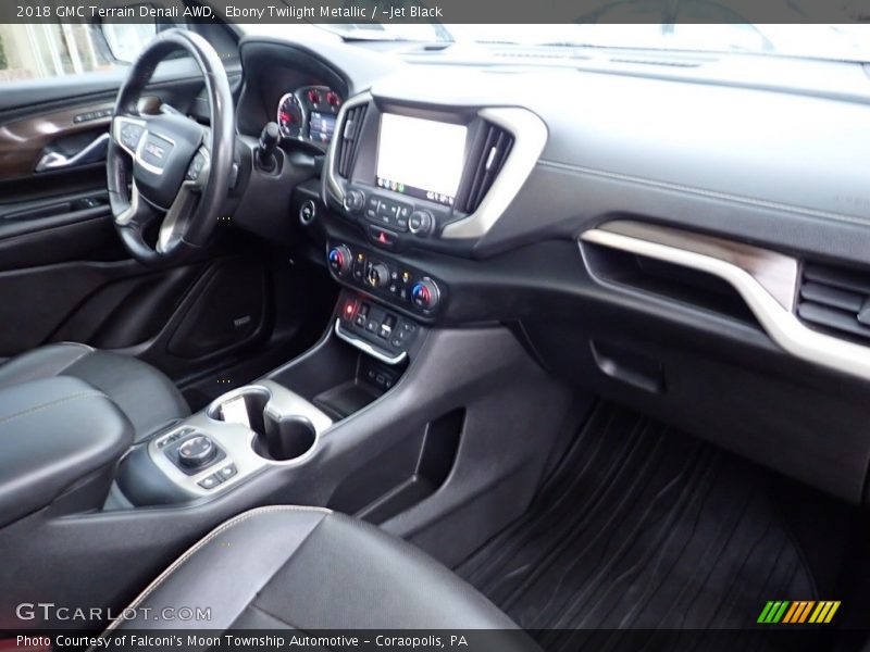 Ebony Twilight Metallic / ­Jet Black 2018 GMC Terrain Denali AWD