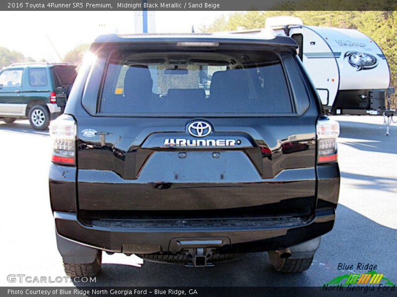 Midnight Black Metallic / Sand Beige 2016 Toyota 4Runner SR5 Premium