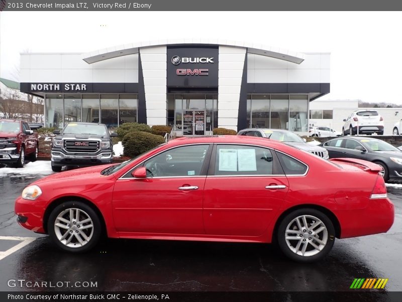 Victory Red / Ebony 2013 Chevrolet Impala LTZ