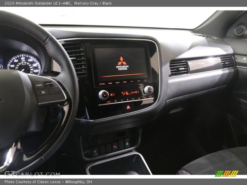 Mercury Gray / Black 2020 Mitsubishi Outlander LE S-AWC