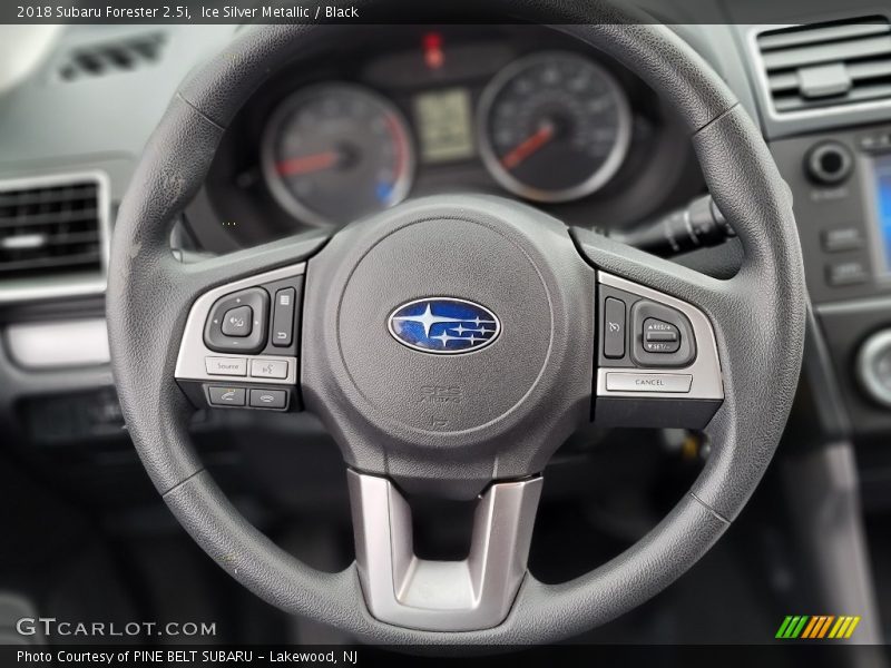 Ice Silver Metallic / Black 2018 Subaru Forester 2.5i
