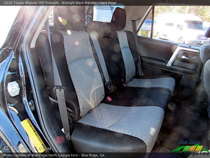 Midnight Black Metallic / Sand Beige 2016 Toyota 4Runner SR5 Premium