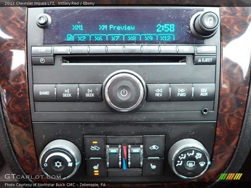 Victory Red / Ebony 2013 Chevrolet Impala LTZ