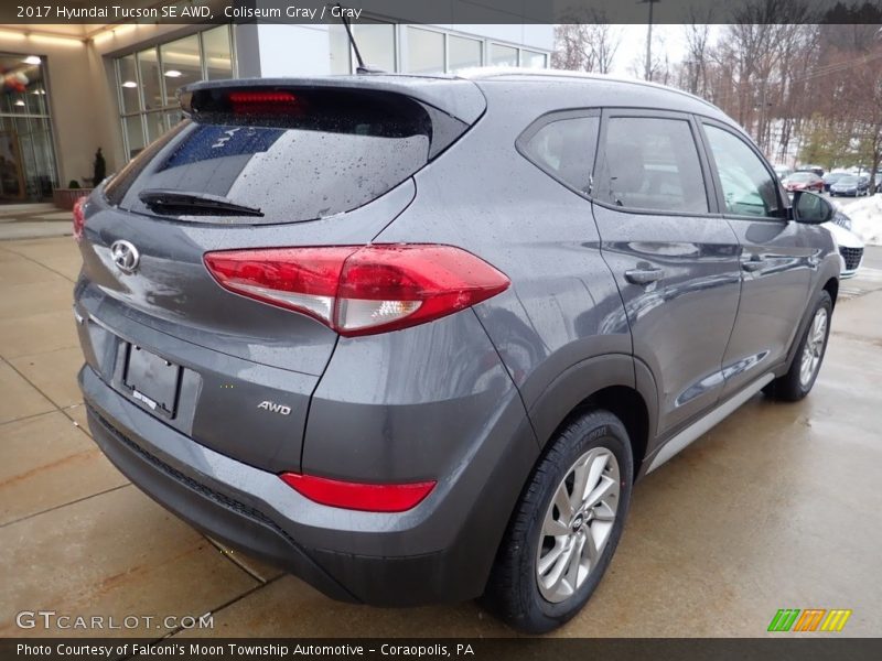 Coliseum Gray / Gray 2017 Hyundai Tucson SE AWD