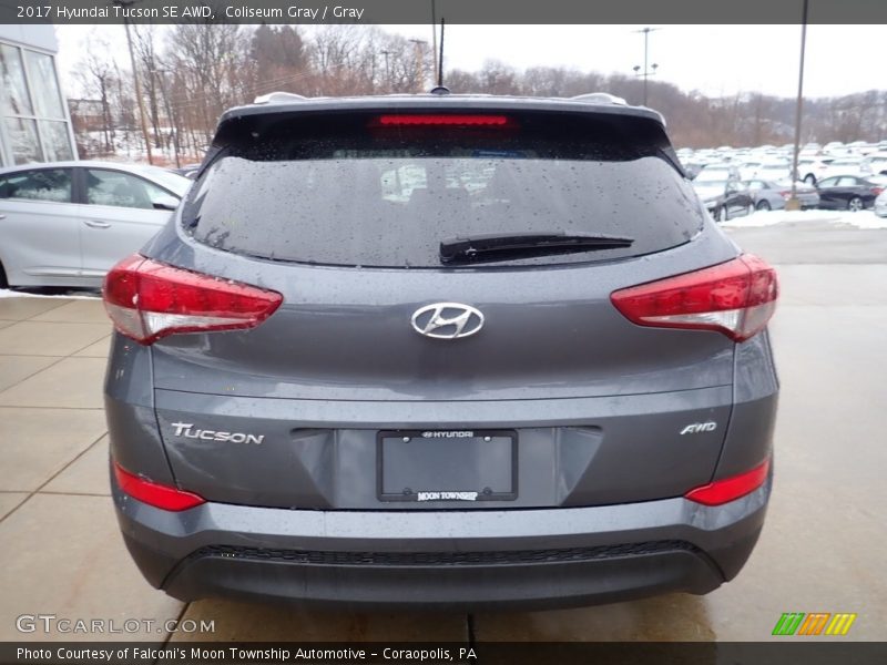 Coliseum Gray / Gray 2017 Hyundai Tucson SE AWD