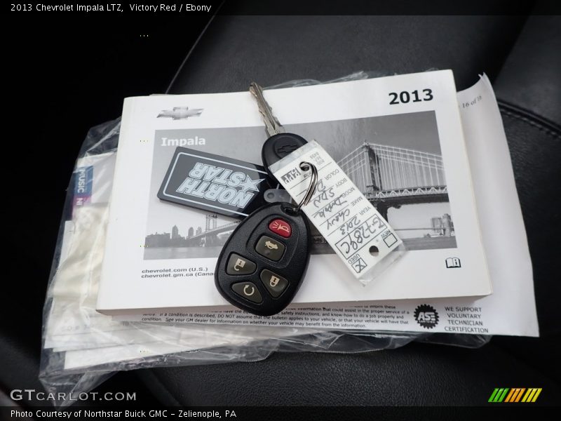 Victory Red / Ebony 2013 Chevrolet Impala LTZ