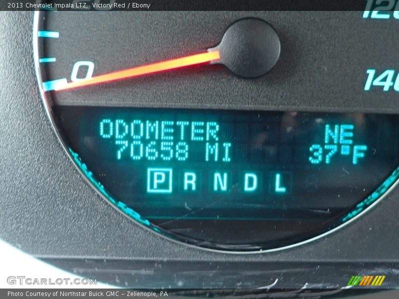 Victory Red / Ebony 2013 Chevrolet Impala LTZ