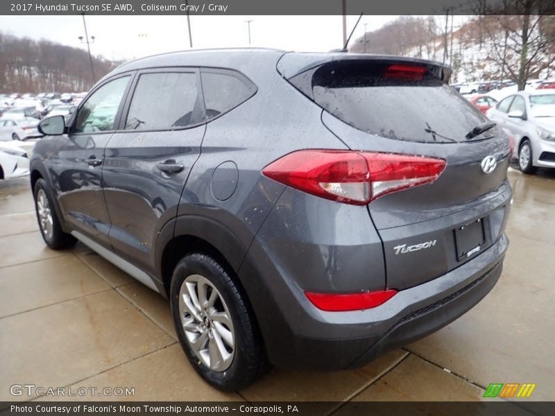 Coliseum Gray / Gray 2017 Hyundai Tucson SE AWD