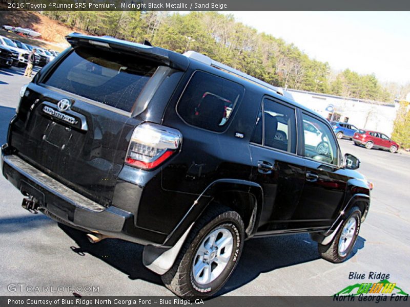 Midnight Black Metallic / Sand Beige 2016 Toyota 4Runner SR5 Premium