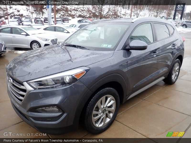 Coliseum Gray / Gray 2017 Hyundai Tucson SE AWD