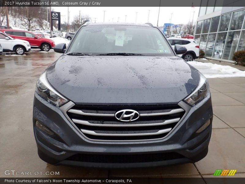 Coliseum Gray / Gray 2017 Hyundai Tucson SE AWD