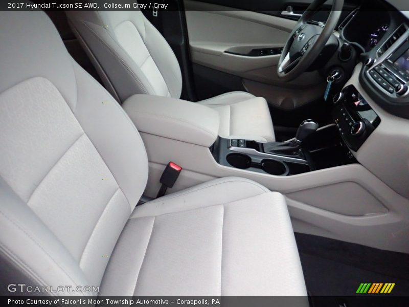 Coliseum Gray / Gray 2017 Hyundai Tucson SE AWD