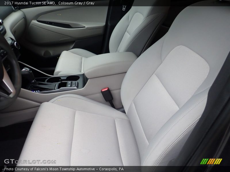 Coliseum Gray / Gray 2017 Hyundai Tucson SE AWD