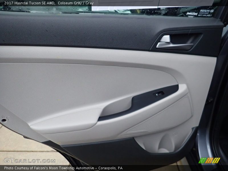 Coliseum Gray / Gray 2017 Hyundai Tucson SE AWD