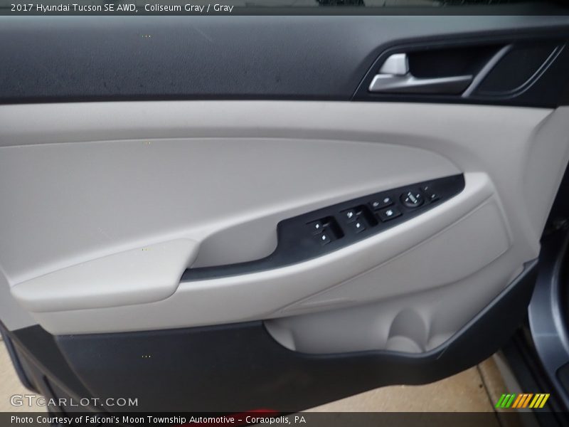 Coliseum Gray / Gray 2017 Hyundai Tucson SE AWD