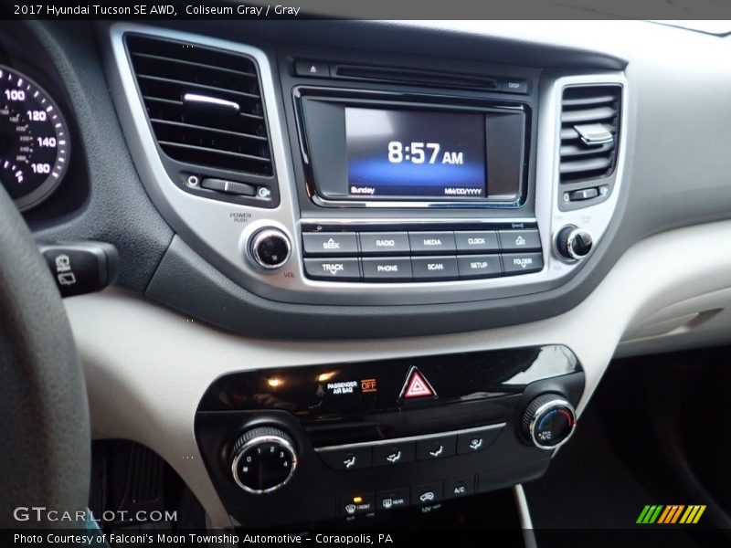 Coliseum Gray / Gray 2017 Hyundai Tucson SE AWD
