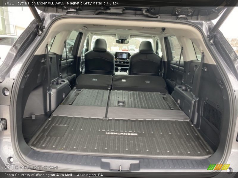 Magnetic Gray Metallic / Black 2021 Toyota Highlander XLE AWD