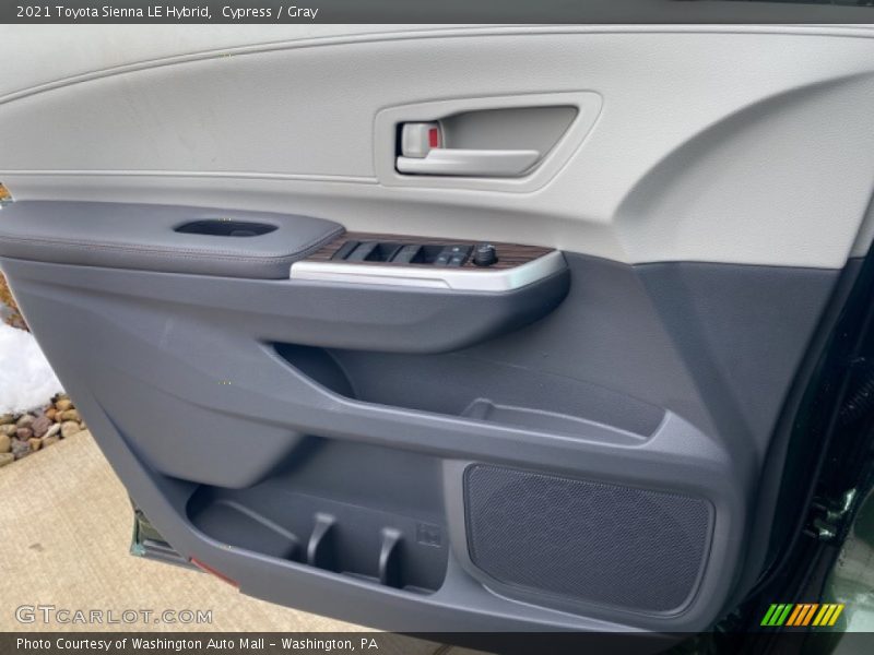 Door Panel of 2021 Sienna LE Hybrid