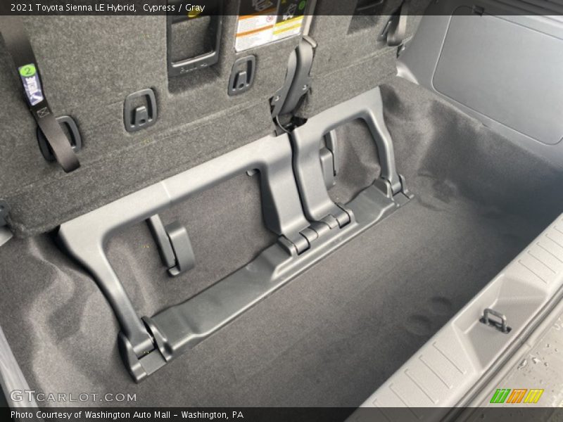  2021 Sienna LE Hybrid Trunk