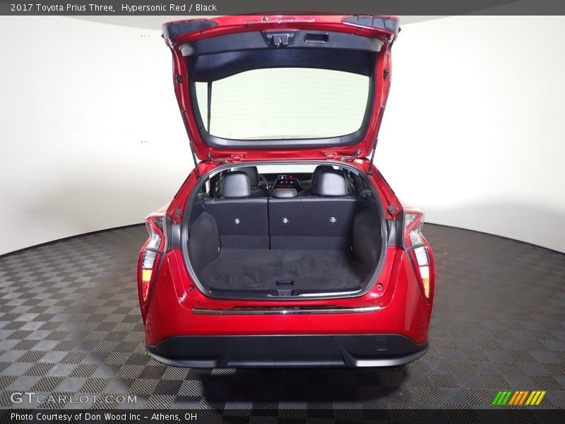 Hypersonic Red / Black 2017 Toyota Prius Three