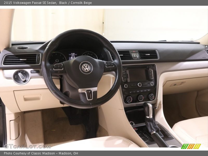 Dashboard of 2015 Passat SE Sedan