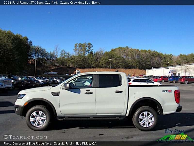  2021 Ranger STX SuperCab 4x4 Cactus Gray Metallic
