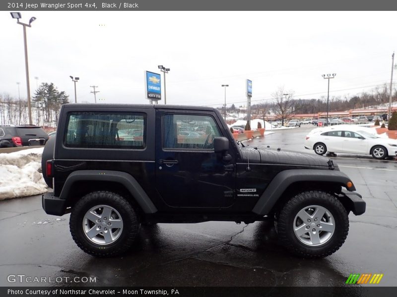 Black / Black 2014 Jeep Wrangler Sport 4x4