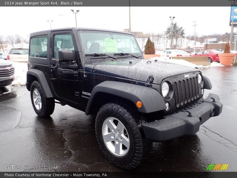 Black / Black 2014 Jeep Wrangler Sport 4x4