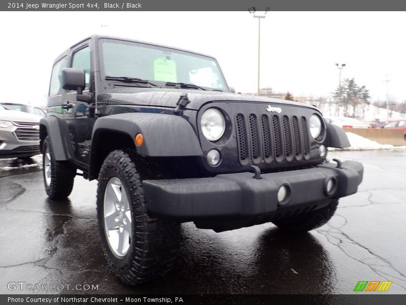 Black / Black 2014 Jeep Wrangler Sport 4x4