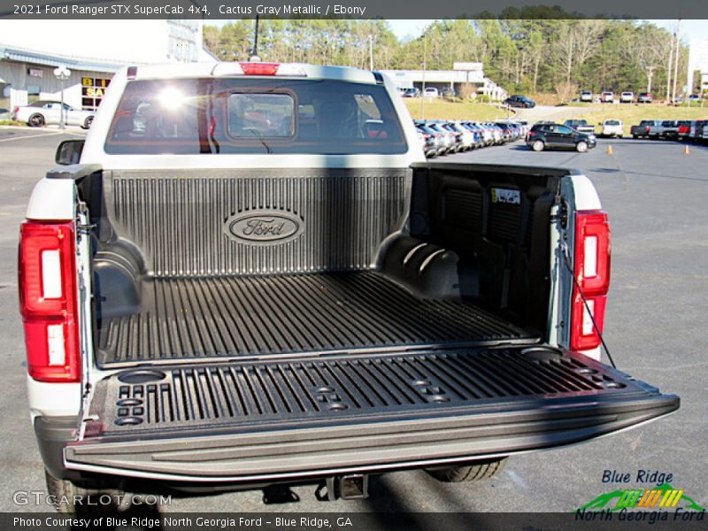 Cactus Gray Metallic / Ebony 2021 Ford Ranger STX SuperCab 4x4