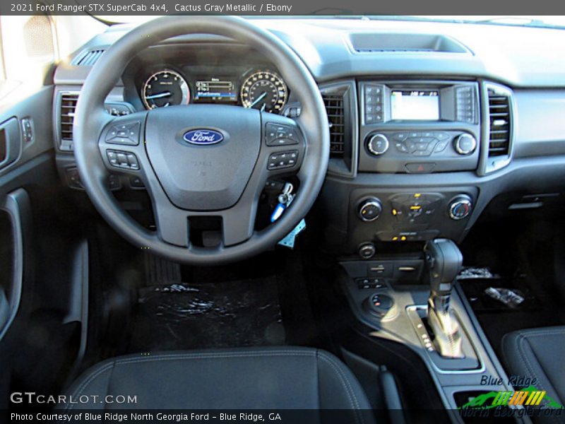 Cactus Gray Metallic / Ebony 2021 Ford Ranger STX SuperCab 4x4