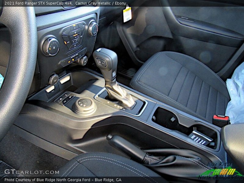 Cactus Gray Metallic / Ebony 2021 Ford Ranger STX SuperCab 4x4