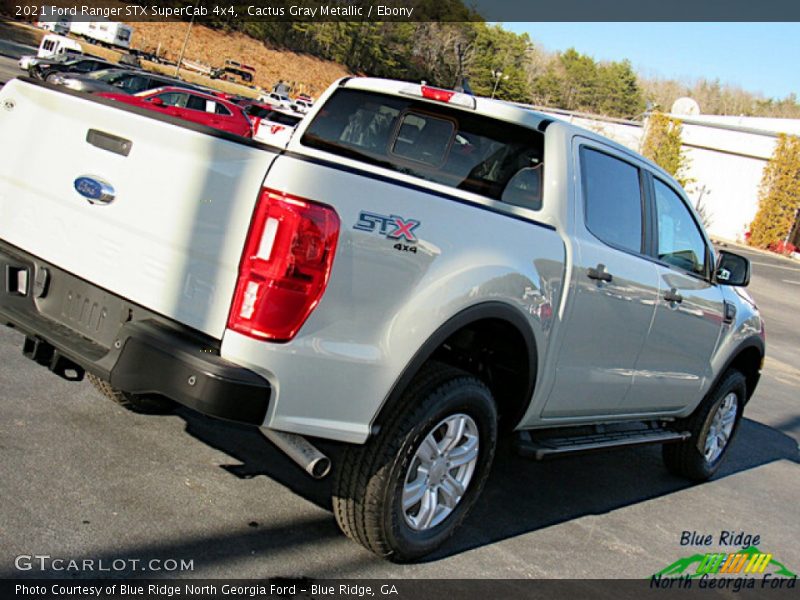 Cactus Gray Metallic / Ebony 2021 Ford Ranger STX SuperCab 4x4