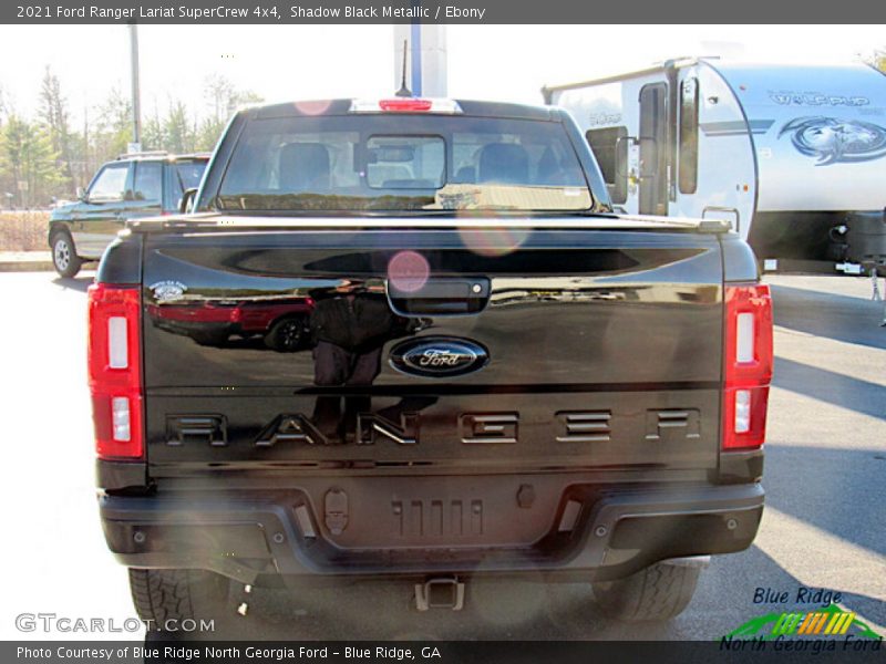 Shadow Black Metallic / Ebony 2021 Ford Ranger Lariat SuperCrew 4x4